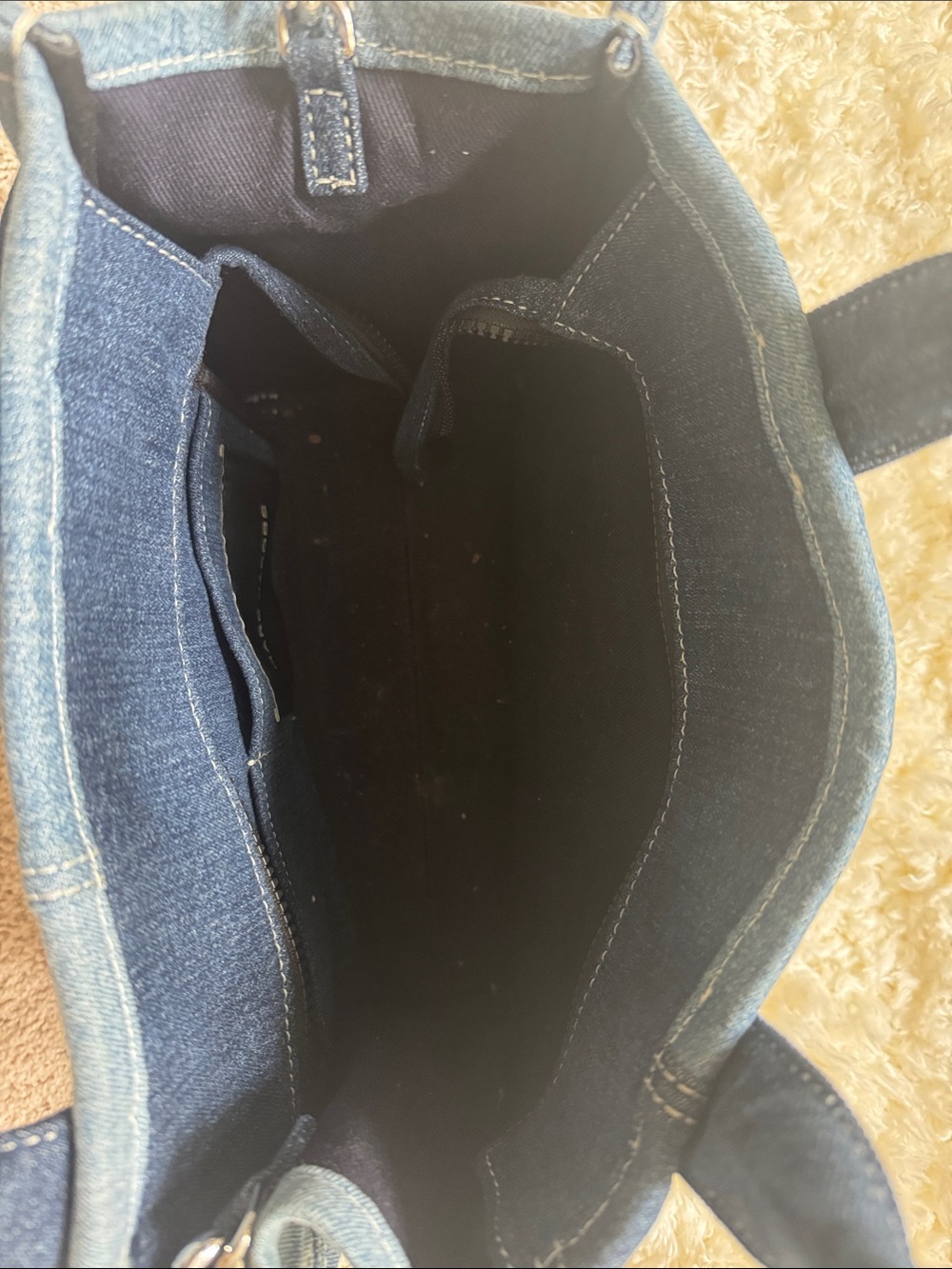 Marc Jacobs Patchwork Denim The Tote Bag - Blue - Picture 4 of 4
